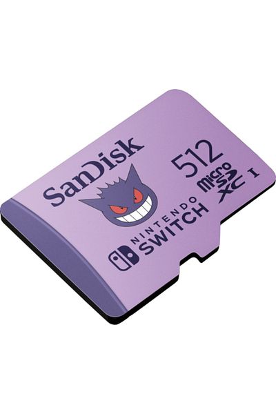 SanDisk Pokémon 512Gb 100Mb/S Microsdxc Licensed Memory Card Sdsqxao-512G-Gn6Zk