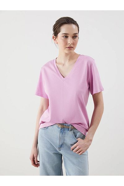LC Waikiki Tricou de damă cu decolteu în V