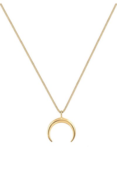 ELLI Necklace Ladies Crescent Moon Astro Blogger In 925 Sterling Silver