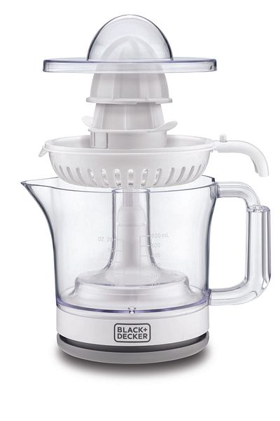 Black&Decker Black & Decker Citrus Juicer Size:600ml Watt:25w Color: White