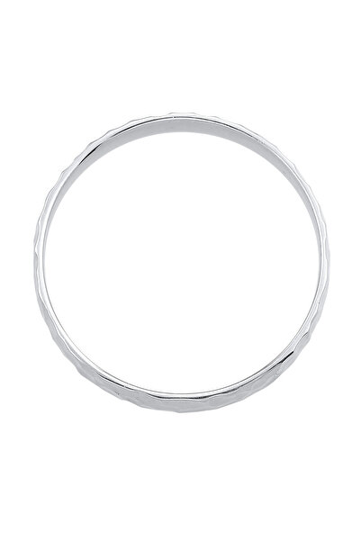 KUZZOI Pánský prsten s ryzostí 925 a strukturou