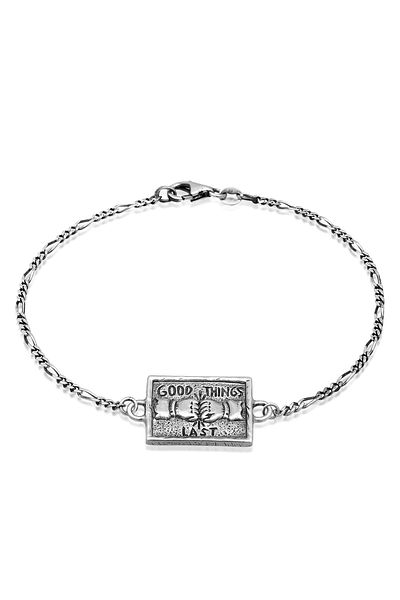 HAZE & GLORY Armband Hg -Armband Herren Aus 925 Sterling Silber, Herrenschmuck, Silberarmband Wi