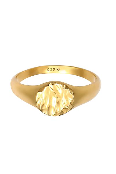 ELLI Ring Woman Signet Ring Royal Hammerlock Trend In 925 Sterling Silver