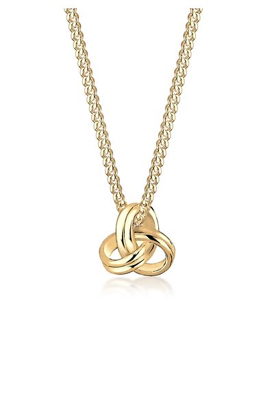 ELLI Necklace Knoten 585 Gelbgold