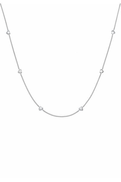 ELLI Colier De Damă Inimă Filigran În Argint Sterling 925