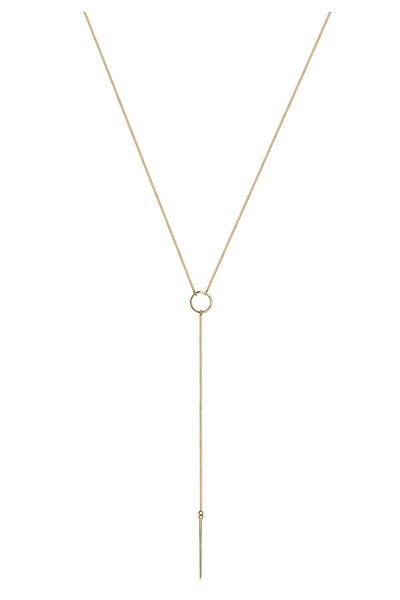 ELLI Necklace Ladies Y-chain Geo Minimal In 925 Sterling Silver