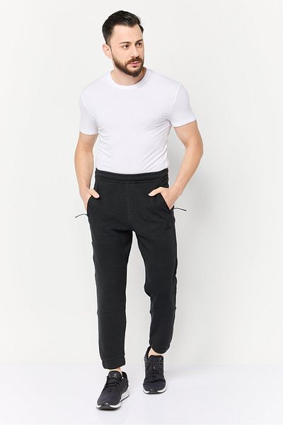 adidas Men Regular Fit Outdoor Track Pants, Black