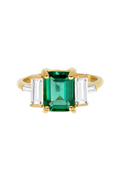 ELLI Ring Ladies Glamorous With Quartz And Topaz In 925 Sterling Silver