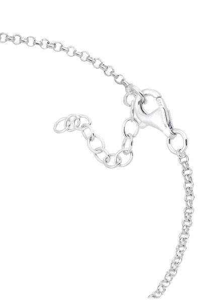 ELLI Dámský náramek s půlměsícem a hvězdou filigrán s měsíčním kamenem ze sterlingového stříbra 925, pozlacený