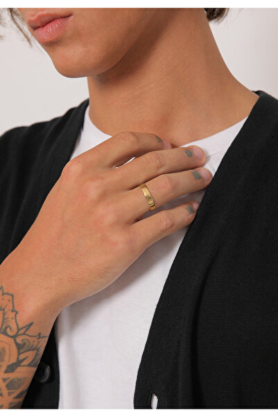 KUZZOI Dámský prsten s hvězdami a měsícem, astro trendy, blogerské kreolské, ze sterlingového stříbra 925, pozlacený