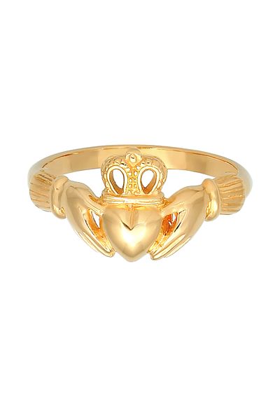 ELLI Ring Ladies Claddagh Heart Crown In 925 Sterling Silver