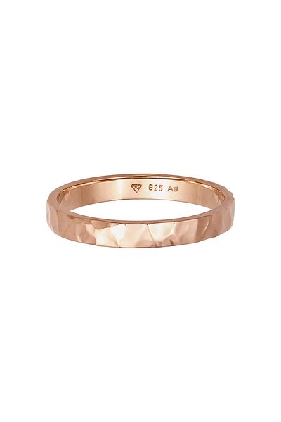 ELLI Ringband für Damen – 925er Sterlingsilber, trendig, fein gezogen