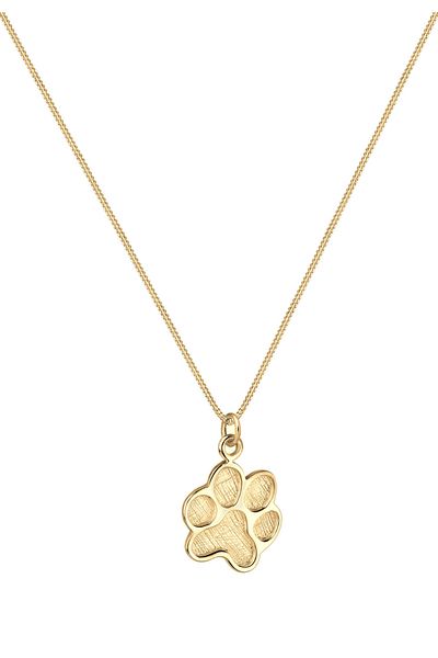 ELLI Necklace Ladies Paw Pendant Symbol Dog In 925 Sterling Silver