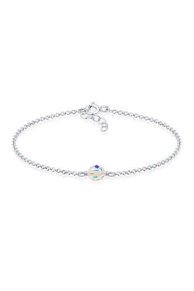 ELLI Bracelet Kinder Kugel Bead Kristalle 925 Silber