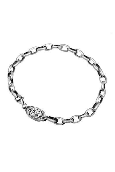 HAZE & GLORY Armband Hg -Armband Herren Aus 925 Sterling Silber, Herrenschmuck, Silberarmband Wi