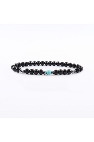REDz Accessories Brățară Shadow, Mărgele, Pentru Bărbați, Elastic, Modă, Negru