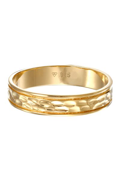 ELLI Ring Premium Ring Ladies Band Couple Partner Wedding Textured In 925 Sterling Silver