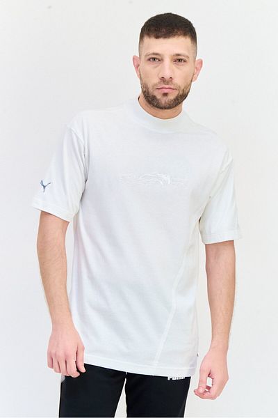 Puma X Bmw Motorsport Men Sportswear Fit Short Sleeve Outdoor T Shirt, White