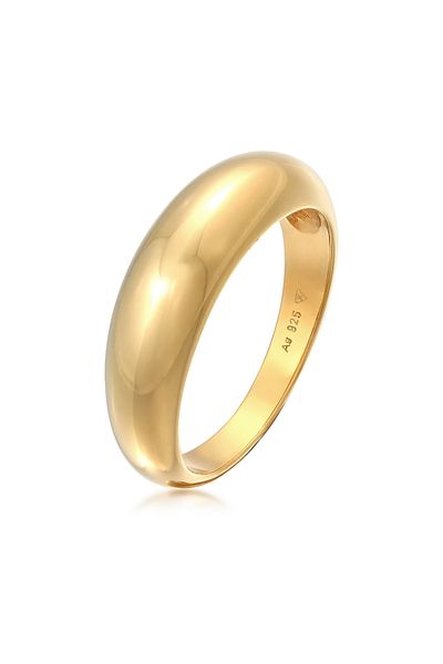 ELLI Ring Ladies Basic Stack Timeless In 925 Sterling Silver