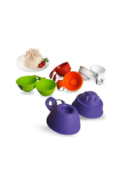Skygo Cute Rice and Halva Serving Mold (2 pcs)