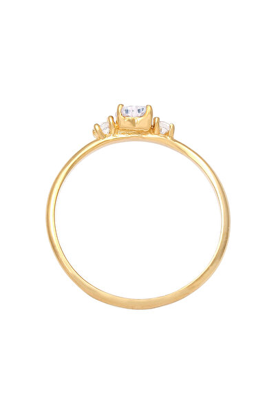 ELLI Inel Inel de logodnă pentru femei inimă cu cristal de zirconiu din argint 925