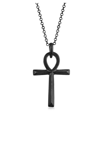 KUZZOI Halskette Herren Kreuz Anhänger Heiliges Symbol in 925 Sterling Silber