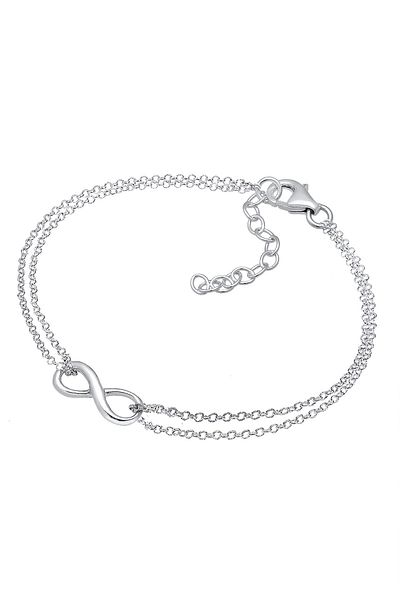 ELLI Armband Damen Infinity Trend Symbol aus 925 Sterling Silber