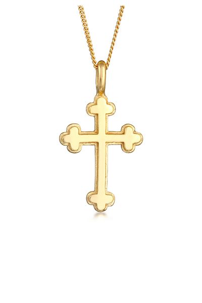 ELLI Necklace Ladies Cross Pendant Symbol Religion In 925 Sterling Silver