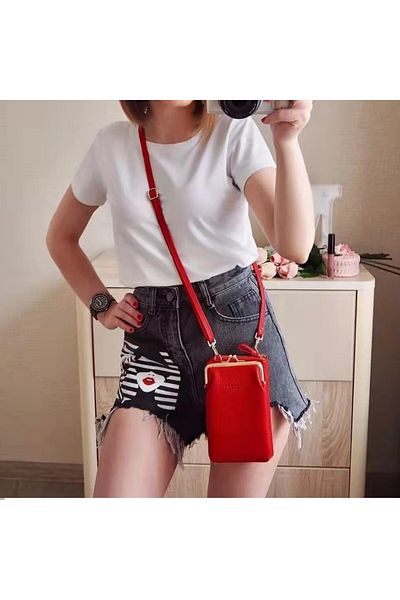 OEM PFY bag wallet, PT794 Angela, red