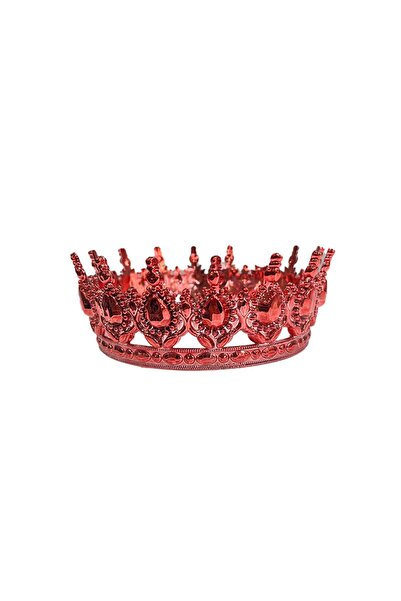 Mini Parti MİNİ PARTY STORE PASTA ÜSTÜ TAÇ kırmızı