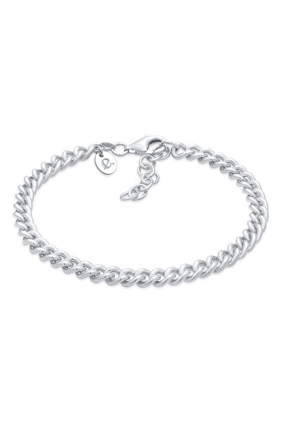 ELLI Armband Damen Solid Basic in 925 Sterling Silber rhodiniert