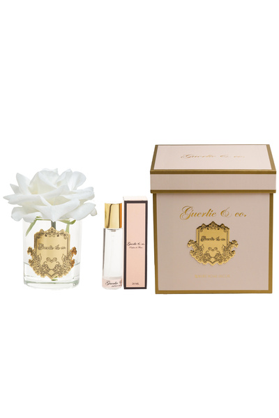 Guerlieandco. Beyaz Tek Gül Gold