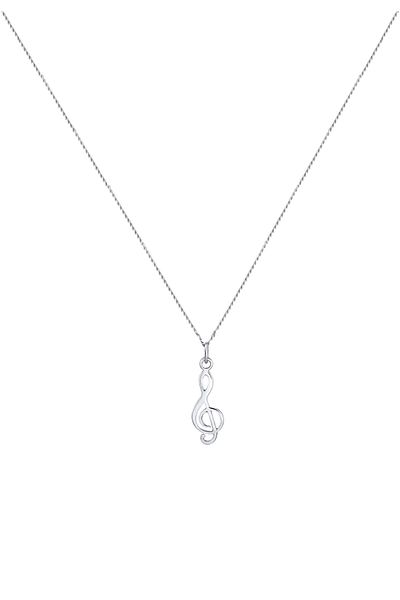 ELLI Colier Doamnă Simbol Clef În Argint Sterling 925