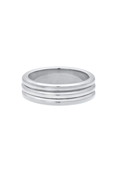 ELLI Ring Gürtel Ring Paar Hochzeit Basic Minimal Elegant In 925 Sterling Silber