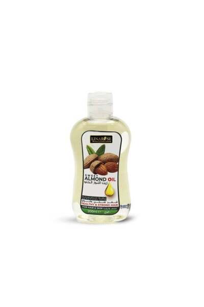 Linarose لينا روز زيت اللوز الحلو للشعر والبشرة - 200 مل