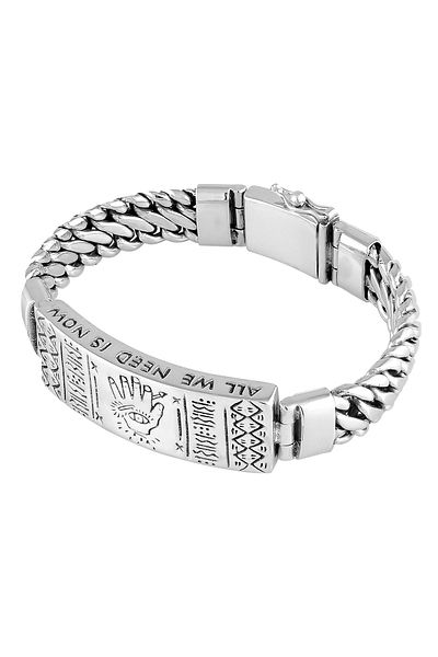 HAZE & GLORY Armband Hg - Armband Herren Aus 925 Sterling Silber, Schmuck Herren, Silberarmband O