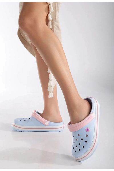 Didaly Antibacterial No Odor Ultra Light Non Slip Sole Daily Slippers Doctor Nurse Beach Pool Cook