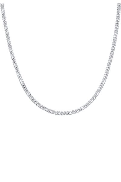 KUZZOI Halskette Herrenrüstung Robust Basic in 925 Sterling Silber