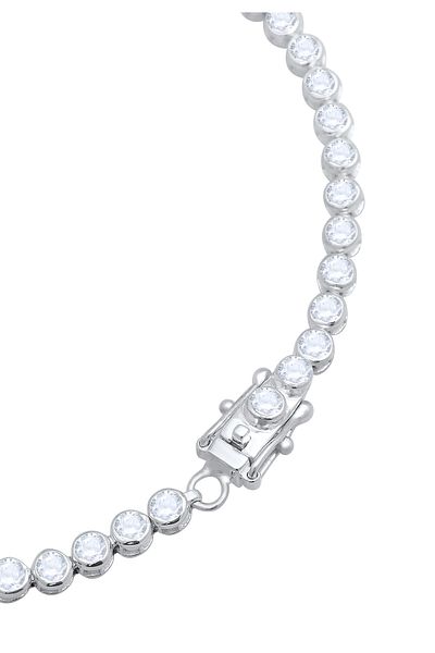 ELLI Bracelet Premium Armband Tennisarmband Topas Silber
