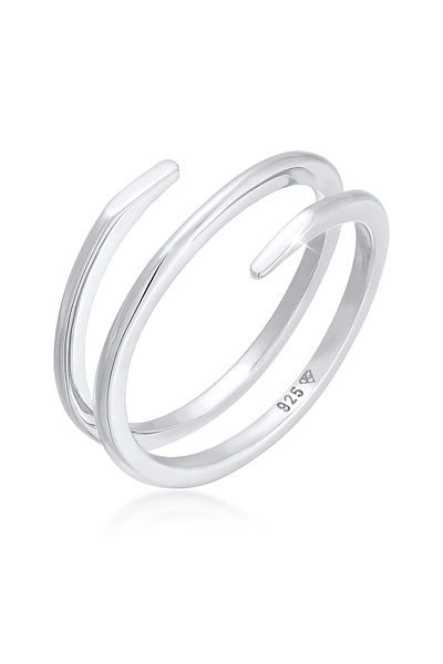ELLI Inel Damă Wrap Twist Filigran Trend În Argint Sterling 925