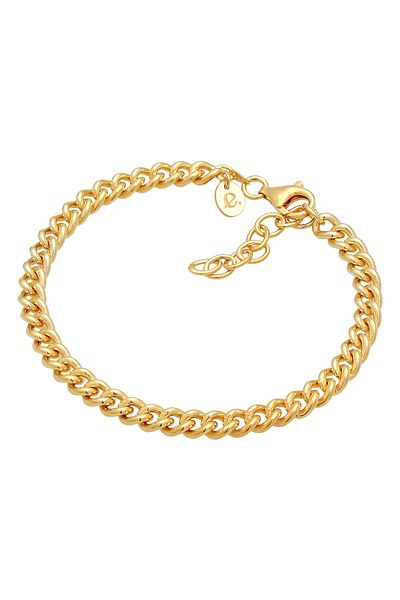 ELLI Armband Damen Solid Basic aus 925 Sterling Silber rhodiniert