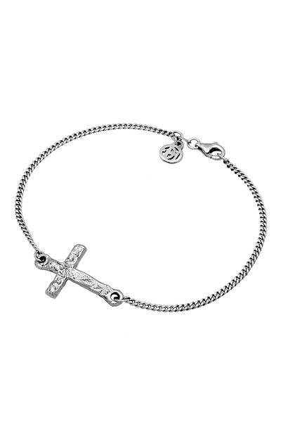 HAZE & GLORY Armband Hg -Armband Herren aus 925 Sterling Silber, Herrenschmuck, Oxidiertes Silber Br