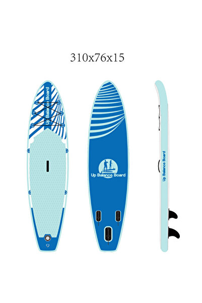 Up Balance Board Şişme sup board/stand up paddle board 310x76x15 cm Mavi Beyaz