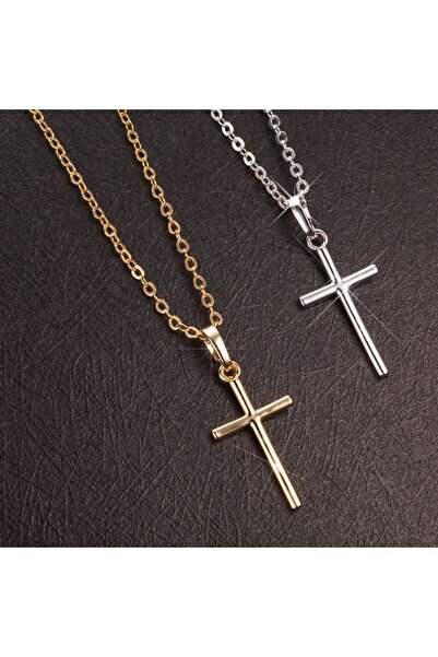 REDz Accessories Αλυσίδα Cruciulita, Γυναικεία, Μινιμαλιστική, Ανοξείδωτο ατσάλι, Ασημί