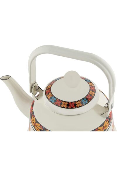 ALSAIF 2.5L Saif Teapot, durable and elegant, ideal for serving tea and other teas. Red