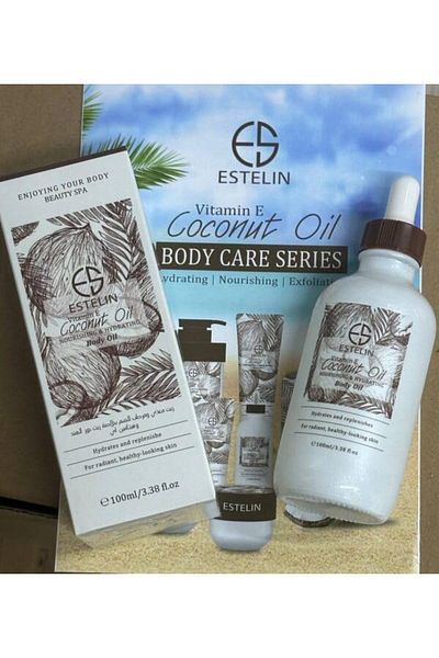 ESTELİN Eastlin Body Oil with Vitamin E and Coconut Oil 100ml