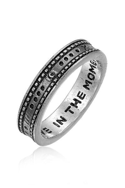 HAZE & GLORY Ring Hg - Ring Herren Aus 925 Sterling Silber, Schmuck Herren, Silberring Oxidiert, Coo