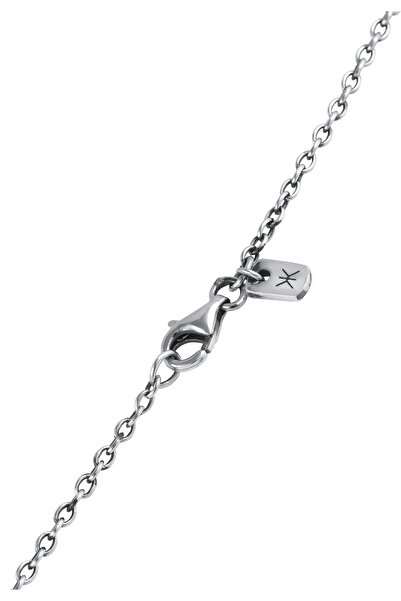 KUZZOI Necklace Herren Stern Vintage 925er Silber