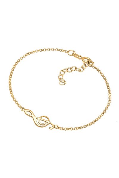 ELLI Bracelet Ladies Clef Music Note Trend in 925 sterling silver
