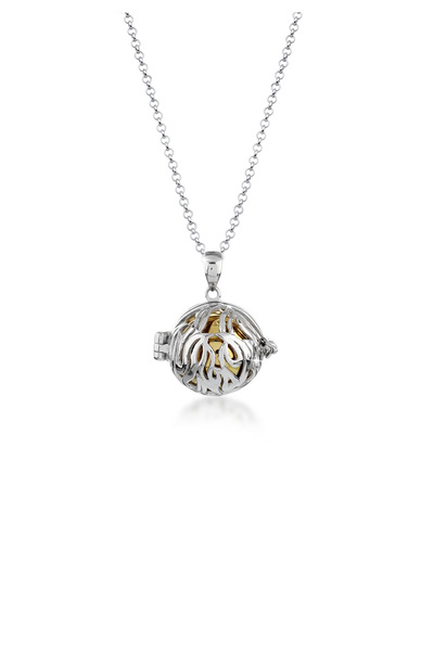 Nenalina Necklace Engelsflüsterer Kugel Anhänger Ornament 925 Silber